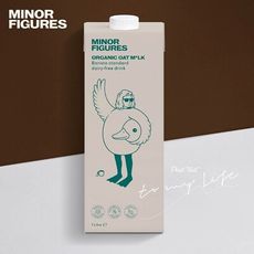 【Minor Figures 小人物】有機濃厚版燕麥奶-咖啡師(1000ml/瓶)