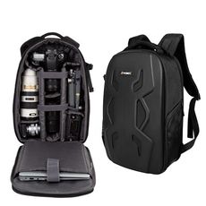 Prowell 兩機多鏡EVA硬殼相機後背包 一機多鏡+無人機攝影背包 攝影包 WIN-23018