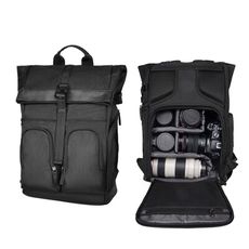 Prowell 一機多鏡多功能相機後背包 相機保護包 專業攝影背包 WIN-23233