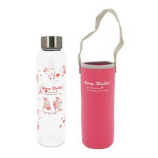 Anny Rabbit安妮兔 時尚玻璃瓶550ml(附布套)