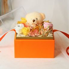 【Flower Plus】 愛馬仕橘 | 永生乾燥花禮盒