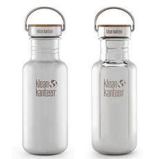 【美國Klean Kanteen】竹片鋼蓋不鏽鋼瓶532ml