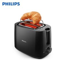 【PHILIPS 飛利浦】 電子式智慧型厚片烤麵包機 HD2582 黑色