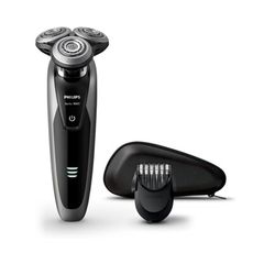 【箱損福利品】Shaver series 9000 尊榮乾濕兩用三刀頭電鬍刀 S9161 荷蘭製