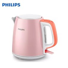 PHILIPS 飛利浦不鏽鋼1L煮水壼 HD9348(金屬銀/瑰蜜粉)