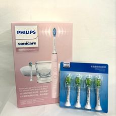 【贈刷頭四入】PHILIPS 飛利浦 Sonicare 煥白閃耀智能音波震動牙刷 HX9912 粉色