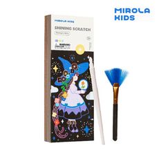 【Mirola Kids 原創美玩】創意便籤-星光女孩刮畫組(25pcs)