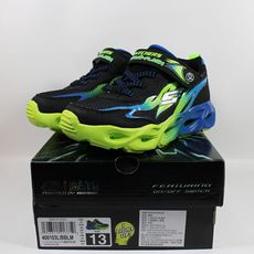 SKECHERS男童 童鞋 兒童運動鞋 THERMO-FLASH 燈鞋 400103LBBLM