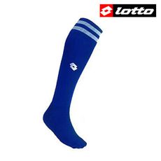 LOTTO 義大利樂得 專業足球襪 台灣製 成人(25-27CM) LTSC4016藍