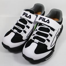 (E8)FILA KIDS 大童鞋 全氣墊 籃球鞋 運動鞋 魔鬼氈 足弓支撐3-B802X-100黑