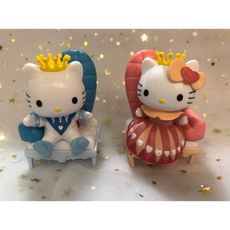 KT公仔，永生花玻璃罩配飾，情侶公仔