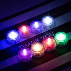 LED防水鈕扣燈，含電池（寬3公分高2.6公分左右）(10入)
