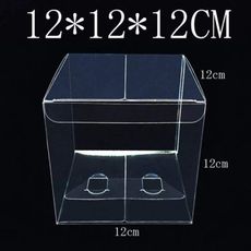 永生花禮盒，帶膜透明盒，12*12*12cm&10*10*15(10入)