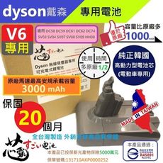 【芯霸電池】戴森 Dyson V6 DC58 DC59 DC61 DC62 DC74 SV03 SV