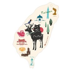 【台灣國寶】台灣熊鹿景點香氛卡
