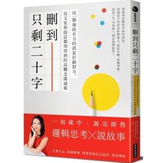 刪到只剩二十字：用一個強而有力的訊息打動對方，寫文案和說話都用得到的高概念溝通術