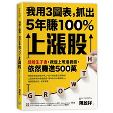 我用3圖表，抓出5年賺100％上漲股(結婚生子後，我邊上班邊養股，依然賺進500萬)