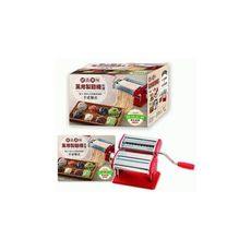 絕品美味！萬用製麵機料理(附萬用製麵機)：免揉、免擀，9段麵皮厚度×2款切麵器組合變化，新鮮水餃皮、