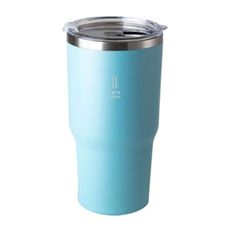 UdiLife 樂司夠飲真空不鏽鋼杯/850ml-荷藍(K0229)冰霸杯/不鏽鋼瓶/不鏽鋼杯/不鏽