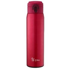 掌廚 可樂膳316#不鏽鋼彈跳保溫瓶-紅色/500ml