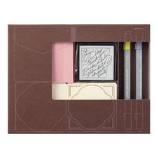 MIDORI 【70周年限定II】手繪浸透印章套組- 感恩