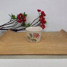 日本紅薔薇 茶杯