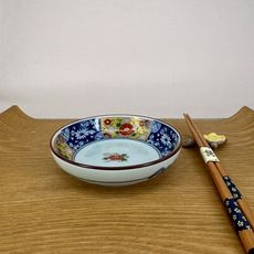 有田 4.5"小皿 金彩牡丹