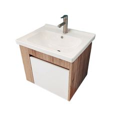 【洗樂適衛浴】不鏽鋼浴櫃+不鏽鋼龍頭+60CM一體瓷盆