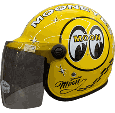 台灣製造 MOONEYES X GALLOP Kids helmets 黃色 聯名童帽 包覆性