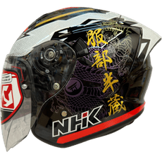 NHK S1 GP PRO 武士道 大押尾 安全帽 內墨鏡 特殊 變色