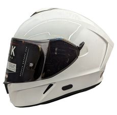 【JAP騎士精品】AIROH 義大利 SPARK 素色 白 全罩帽 安全帽 輕量 通風 快拆鏡