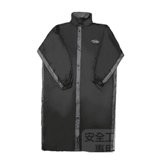 【JAP騎士精品】YW-R311 黑灰 一件式雨衣 透氣超輕量羽量化 側開雨衣 後背包專用