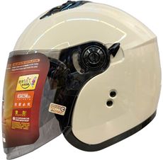 【JAP騎士精品】SOL SO-12 雪酪杏 素色 開放式安全帽 內襯全可拆
