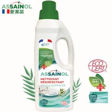 法國Assainol<愛潔諾>有機地板和家用清潔劑-尤加利香 1L