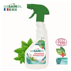 法國Assainol<愛潔諾>有機浴廁清潔劑-薄荷清香 500ml【除舊佈新迎新年】