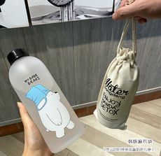 FB3698 超熱銷高顏值大容量可愛小熊水杯 1000ml