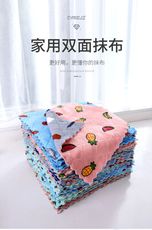 FB5279 【可愛印花超吸水雙面抹布】(25*25cm*10入)