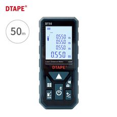 DTAPE【紅外線雷射測距儀50M / DT-50】裝潢測量機器 紅外線測量 測距儀器 建築 鐵路