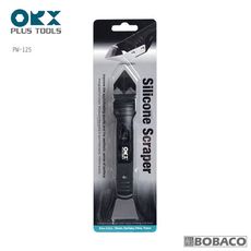 台灣製ORX【矽利康刮除刀 鋼邊刀+有齒鋼刀 有鋸齒 PW-125】專業 快速 矽力康