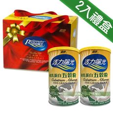 嘉懋 初乳蛋白五穀粉養生禮盒(2罐/盒)