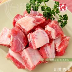 台糖安心豚 豬小排肉(600g/盒)_國產豬肉無瘦肉精
