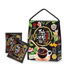 豐滿生技 紅薑黃紫錐仙草凍飲(25g/8包/盒)_即溶包
