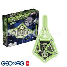 瑞士GEOMAG 益智磁鐵棒-GLOW夜光版#331(37pcs)