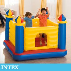 【INTEX】城堡造型跳跳床175x175x135cm (48259NP)
