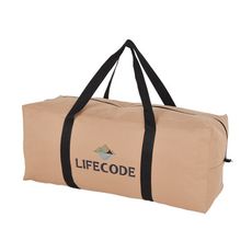 【LIFECODE】野營裝備袋70x40x30cm(容量84L)-奶茶色