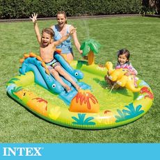 【INTEX】可愛恐龍樂園戲水池191x152x58cm(143L) 適用2歲+ (57166NP)