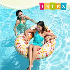 【INTEX】心型糖果DONUT HRART TUBE游泳圈104cm 適用9歲+ (56253)