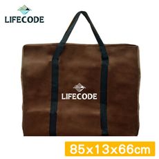 【LIFECODE】折疊桌背袋/裝備袋85x13x高66cm-咖啡色