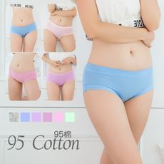 【e-bra時尚內衣】95棉糖果色內褲系列