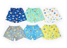 MIT-純棉男童平口褲 三角褲內褲 (飛機) 1組2入